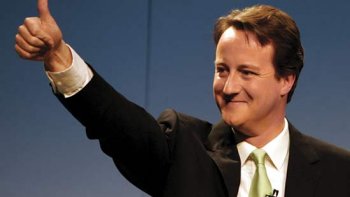 Cameron anunció una auditoría a las cuentas del gobierno de Gordon Brown