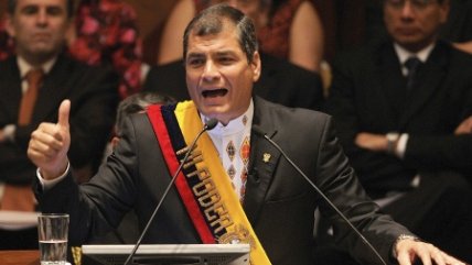   Video muestra a Correa pidiendo 