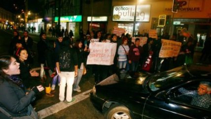 Estudiantes protestaron en Valparaíso como antesala al paro