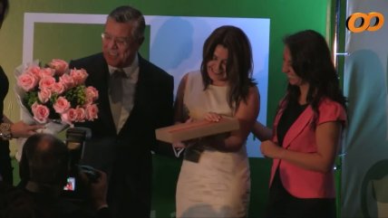   Verónica Franco recibió el premio 