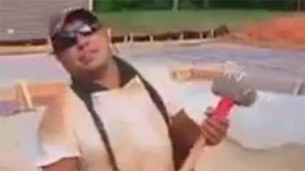   Un obrero mexicano indignado con Donald Trump 