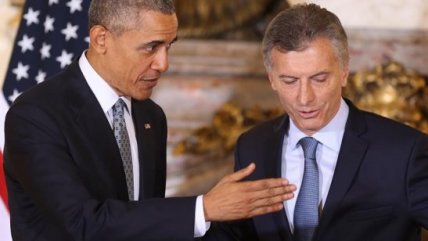   El encuentro de Macri y Obama en la Casa Rosada 