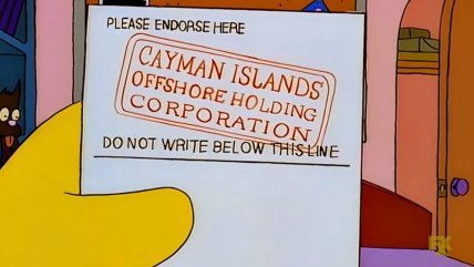 ¿Pasa en Los Simpson, pasa en la vida real? #PanamaPapers