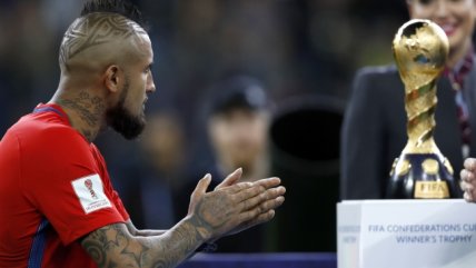 Arturo Vidal se reunió con su familia y disfrutará las merecidas vacaciones