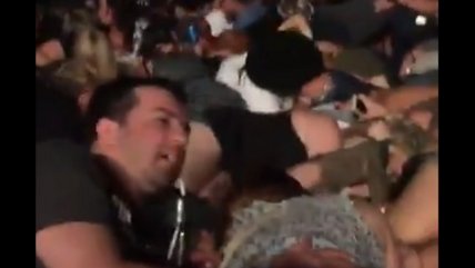   Pánico en Las Vegas: Testigo grabó el momento en que comenzó el tiroteo 