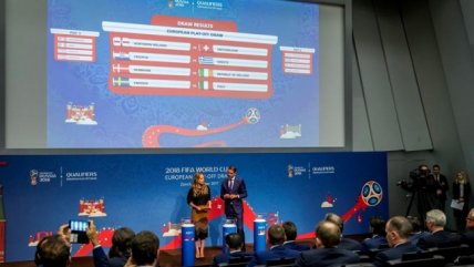 El sorteo del Repechaje europeo para el Mundial de Rusia 2018