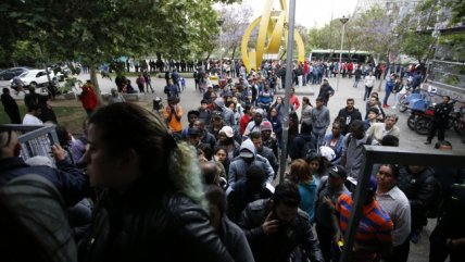   Con largas filas amaneció el Registro Civil ante amenaza de paro de funcionarios 