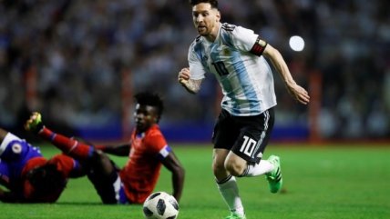 Messi lideró el triunfo de Argentina sobre Haití en duelo previo a la Copa del Mundo