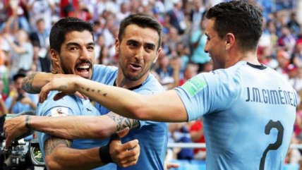 Uruguay avanzó a octavos de final tras superar a Arabia Saudita con gol de Luis Suárez