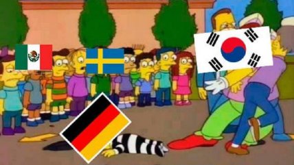 Los hilarantes memes que se burlaron de la derrota de Alemania y festinaron con el 