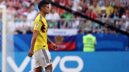 James Rodríguez salió lesionado del triunfo colombiano sobre Senegal