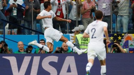 Francia doblegó a Uruguay para meterse entre los cuatro mejores equipos del Mundial de Rusia