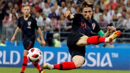 Luka Modric fue la gran figura en el triunfo de Croacia sobre Inglaterra