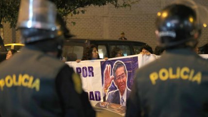 El ingreso de Fujimori a una clínica antes de poder ser arrestado