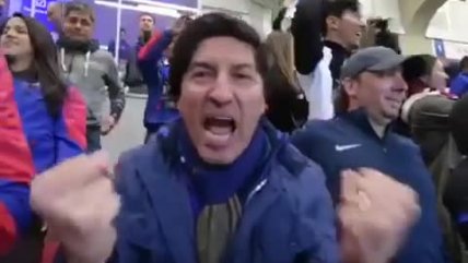   La eufórica celebración de Iván Zamorano en el gol agónico de Inter ante AC Milan 