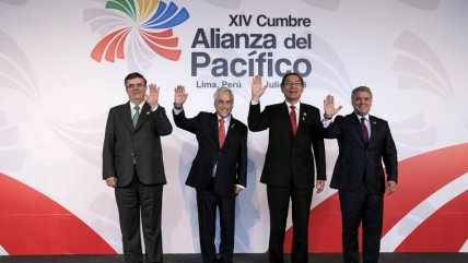  Piñera participó de la foto oficial de la Cumbre de la Alianza del Pacífico  