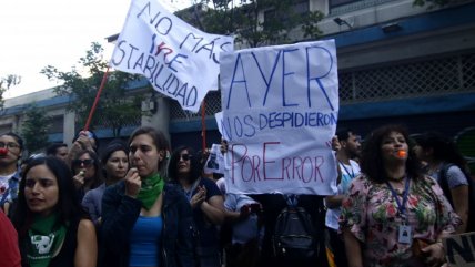   Protesta de funcionarios del INE: Denuncian despidos injustificados 