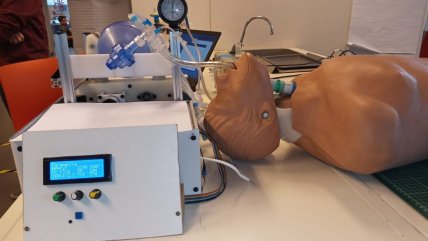   U. de Chile podría producir hasta 200 ventiladores mecánicos semanales 