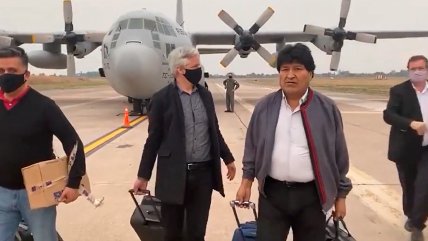   Evo Morales regresó a Bolivia este lunes 