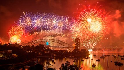   ¡Chao 2020!: Así fue como Sídney recibió el 2021 