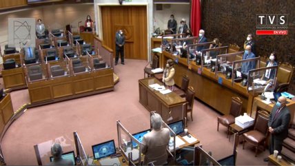   El Senado guardó un minuto de silencio en homenaje a Manola Robles 