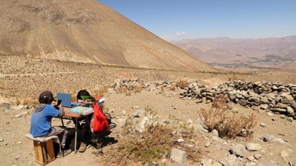   Hermanos de Vicuña deben subir al cerro todos los días para asistir a clases online 