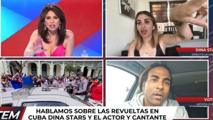  Youtuber cubana fue detenida en plena entrevista en vivo  