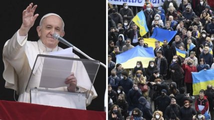   Papa Francisco exhorta a la paz: 