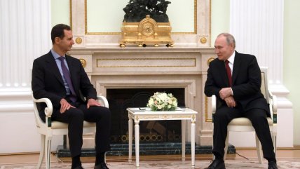   Al Asad expresa a Putin su apoyo en la lucha contra 
