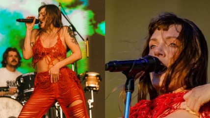  El topless de Tove Lo en Lollapalooza Chile 2023  