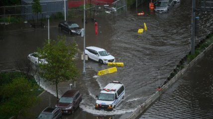   Severos estragos han causado las intensas lluvias en Nueva York 