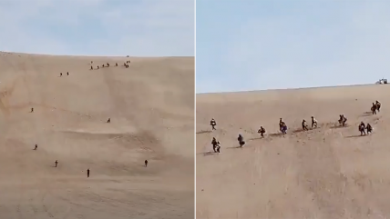   Captan a migrantes ingresando ilegalmente por Arica 