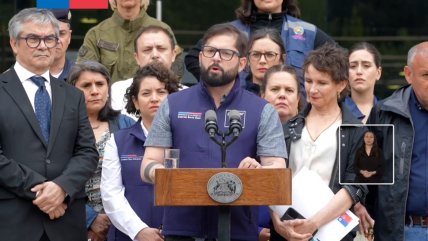   Presidente Boric agradeció ayuda de Codelco para remoción de escombros en zona afectada por incendios forestales 