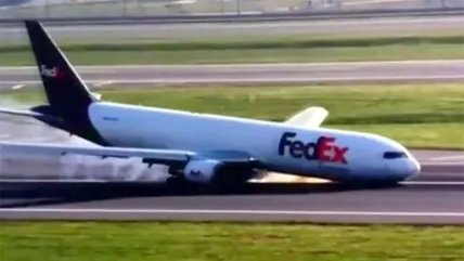   Avión de carga protagonizó aterrizaje de emergencia en Turquía 