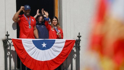   Presidente Boric recibió a medallistas olímpicos en el Palacio de La Moneda 