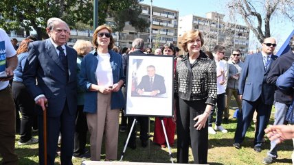   Providencia inauguró renovada plaza Presidente Patricio Aylwin 