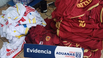   Iban camino al Nacional: Aduanas incautó 422 camisetas de la selección venezolana 