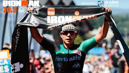   La mexicana Cecilia Pérez conquistó la competencia femenina del Ironman de Pucón 