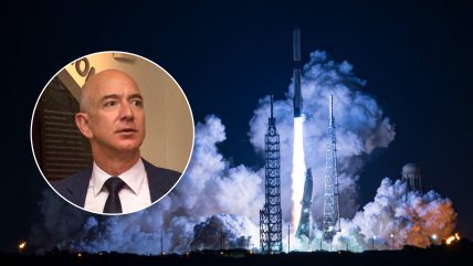   Así fue el primer lanzamiento del cohete de Jeff Bezos 