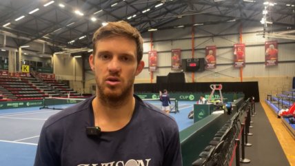   Jarry y la adaptación a la cancha en Bélgica: Tengo muy claro lo que hay que hacer 