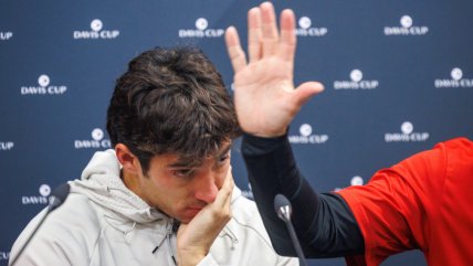   La desazón de Cristian Garin tras la agresión en Copa Davis 