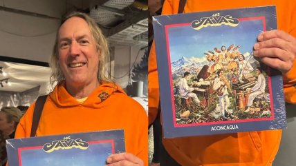 Baterista de Tool recibió emblemático disco de Los Jaivas Baterista de Tool recibió emblemático disco de Los Jaivas
