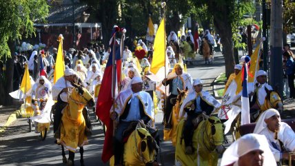   Tradicional fiesta de Cuasimodo se celebró en Lo Barnechea 