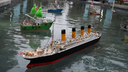   Del Titanic a la Esmeralda: Providencia alberga exposición de modelismo naval 