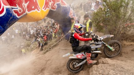   Benjamín Herrera obtuvo podio en la doble fecha del Nacional de Enduro 