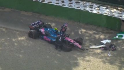   [VIDEO] Franco Colapinto chocó en la clasificatoria del GP de Emilia Romagna 