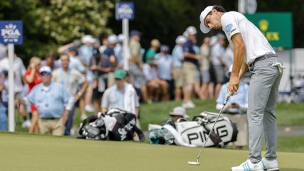   Joaquín Niemann quedó rezagado en el PGA Championship 