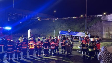   Conductor de taxibus que provocó accidente con tres fallecidos arrojó positivo a cocaína 