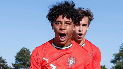   [VIDEO] Cristiano Jr. marcó sus primeros goles con Portugal y gritó campeón en torneo juvenil 