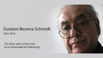   UAH rendirá homenaje a Gustavo Becerra-Schmidt con concierto inaugural y la repatriación de su archivo 